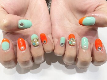 クォーターリゾートネイル(QUARTER RESORT nail)/韓国ネイル☆