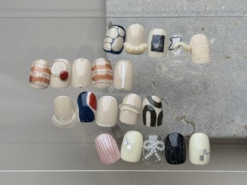 ガレリアエレガンテ KHビル店(GALLARIA Elegante)の写真/ハイセンスなデザイン☆≪定額・持ち込み・フリーアート≫ご希望のデザインを低価格で◎納得の仕上がりに♪
