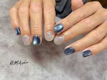 ルナサロン(RUNA.salon)/マグネット&フラッシュネイル