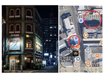 イオリ 紺屋町店(IORI)/深夜2時営業|駐車場案内