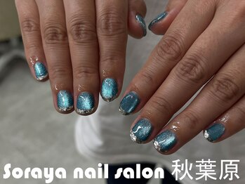 ソラヤ(Soraya)/秋葉原/推し活ネイル/3Dアート