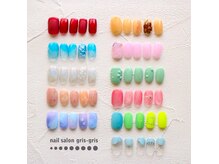 ネイルサロン グリグリ 桜新町(gris-gris)の雰囲気（まるでArtなハイセンスデザイン♪ちょいデザイン7800円）