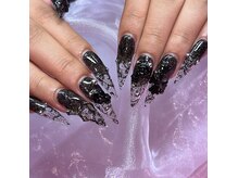 エヌ ネイルスタジオ(N nail studio)の雰囲気（長さだし10本+ゴージャスが1番人気◎）