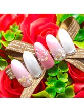 マムコレクション/たらしこみ　水滴　バイカラー