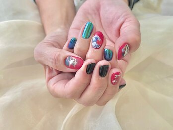 デリカ 溝の口店(DELICAT)/和柄ネイル