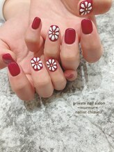 プライベート ネイルサロン マーマ(murmur)/フラワーネイル