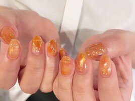 うるうるオーロラネイル