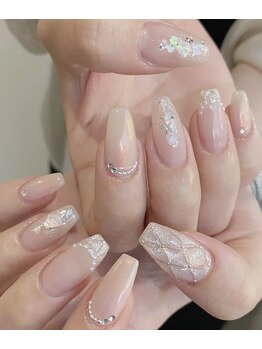 クイーンズビューティーサロン 新宿本店(Queen's beauty salon)/チップアートやり放題&つけ放題