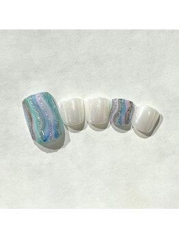 ニーマルニ ザ ビューティー(202 the beauty)/フットジェルデザイン