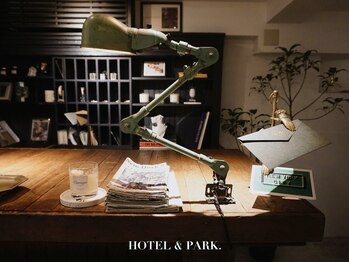 ホテルアンドパーク(HOTEL&PARK.)/キャンドルを焚いて皆様をお迎え