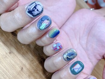 ハイアンドドライ(High and Dry)/メンズネイル