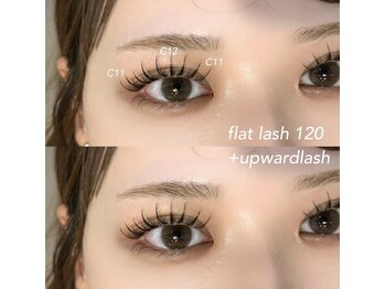ライル(RILE)/Flat lash 120 +Upwardlash