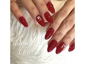 フローレンス(Florence)/ボルドーネイル