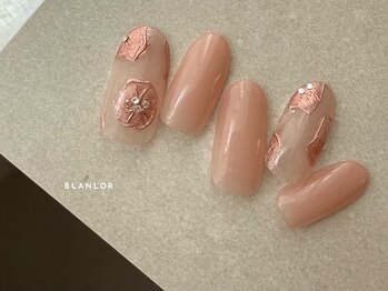 ブランロール 中目黒店(Blanl'or)/ピンクフラワーアート