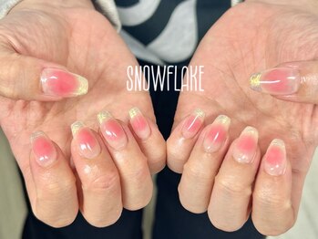 チーク×オーロラフレンチ