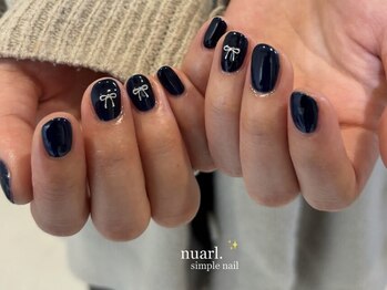 ヌアール(nuarl.)/シンプルネイル