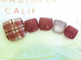 フット定額ネイル☆8800円