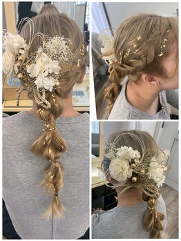 ラ ムーン アイラッシュアンドヘアメイク(La.Moon)/ヘアセット