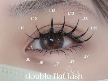 ビーナスベルト 渋谷宮下パーク(VENUS BELT)/ダブルフラットラッシュ140本