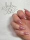 サロンビー(Salon B)の写真/《個室完備》今話題の"ツヤパウダー"でワンランク上の指先へ。ライフスタイルに寄り添うデザインをご提案◎