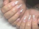 シェル貝殻埋め込みスカルプ