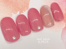 武蔵小杉ネイルサロン ケイ プラス(K.PLUS)/デザインジェル￥6500