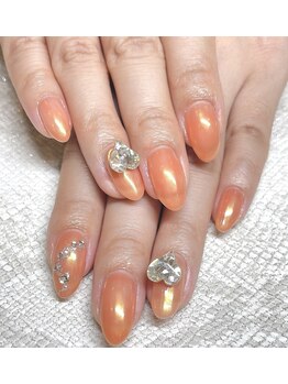 ベリール 南平岸店(Be'Leel)/ミラーネイル+パーツ