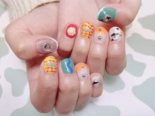 ポピー(Poppy)/個性的フルアートネイル