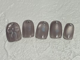 うるうるリボンnail ¥8300