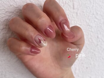 アントレッド(entraide)/さくらんぼネイル