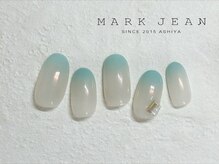 マークジーン 姫路(MARK JEAN)/289. ミラー ビジュー 水色 B