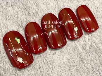 武蔵小杉ネイルサロン ケイ プラス(K.PLUS)/デザインジェル¥6500
