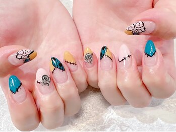 ラルネイル 大宮(Lull. nail)/#ハロウィンネイル