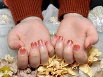 ネイル ミュー(nail myuu)/テラコッタカラーグラデーション