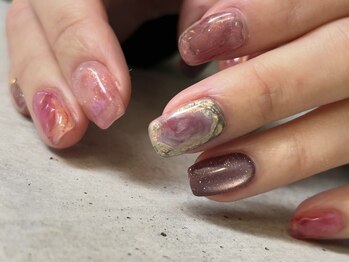 free design/ニュアンスネイル