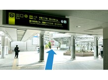 ホワイトニングカフェ 豊中店(WhiteningCafe)/駅からのアクセス1