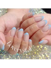 ラブリスタル(Loverystal)/フレンチネイル(＋ベースカラー)