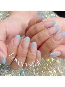 ラブリスタル(Loverystal)/フレンチネイル(＋ベースカラー)