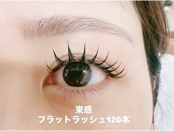プラスアイ 蒲田西口店/束感フラットラッシュ/担当:石井