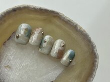 ミエレ(miele)/もやもやインクニュアンスネイル