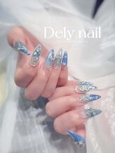 デリーネイル(Dely_nail)/地雷系・量産型ブルーネイル