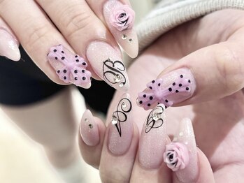 モカ 心斎橋(moca by Lee)/【miyuu】クロムネイル