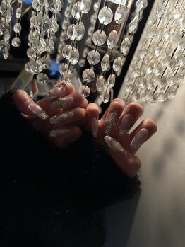 ラグゼヘア(Luxe hair)の写真/長さ出しが得意なサロン♪フィルイン施術で自爪を傷つけず美しい仕上がりに。あなたの理想を叶えます☆