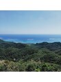 カノン(KANON) トレッキング後の山頂から絶景を見るのも大好き(;_;)