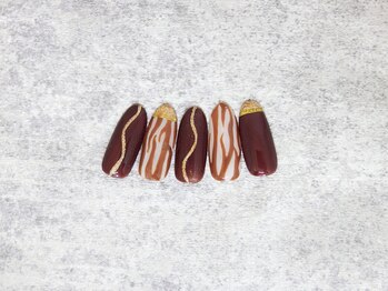 ティーエヌ 名古屋矢場町店/トレンドネイル¥5980