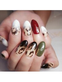 ☆ヒョウ柄ネイル☆