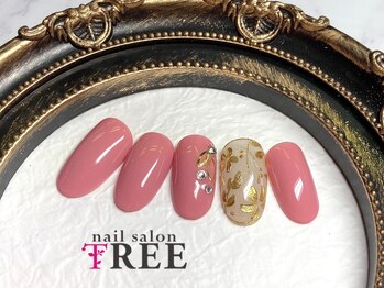 ネイルサロン トゥリー(TREE)/ミラーフラワーネイル!