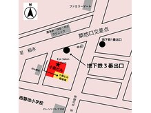 オーパス(Opus)の雰囲気（地図を参考にお越しください。）