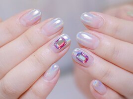 ユニコーンネイル　宝石