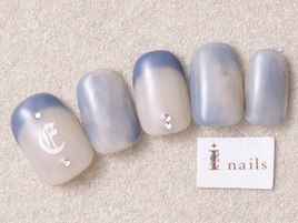 韓国ニュアンスブルーフレンチ